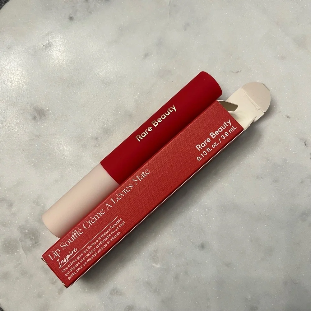 New NWT Rare Beauty INSPIRE Lip Souffle‎ Matte Cream Makeup Lipstick
